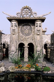 France, Mayenne, Cosse le Vivien, la Frenouse, Robert Tatin's work