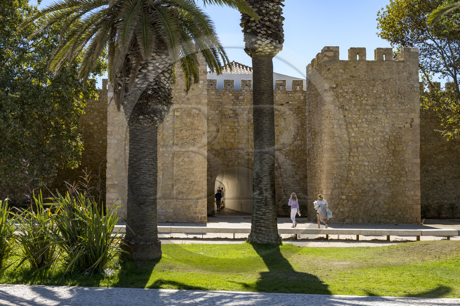 Portugal, Algarve, Lagos, remparts de la vieille ville