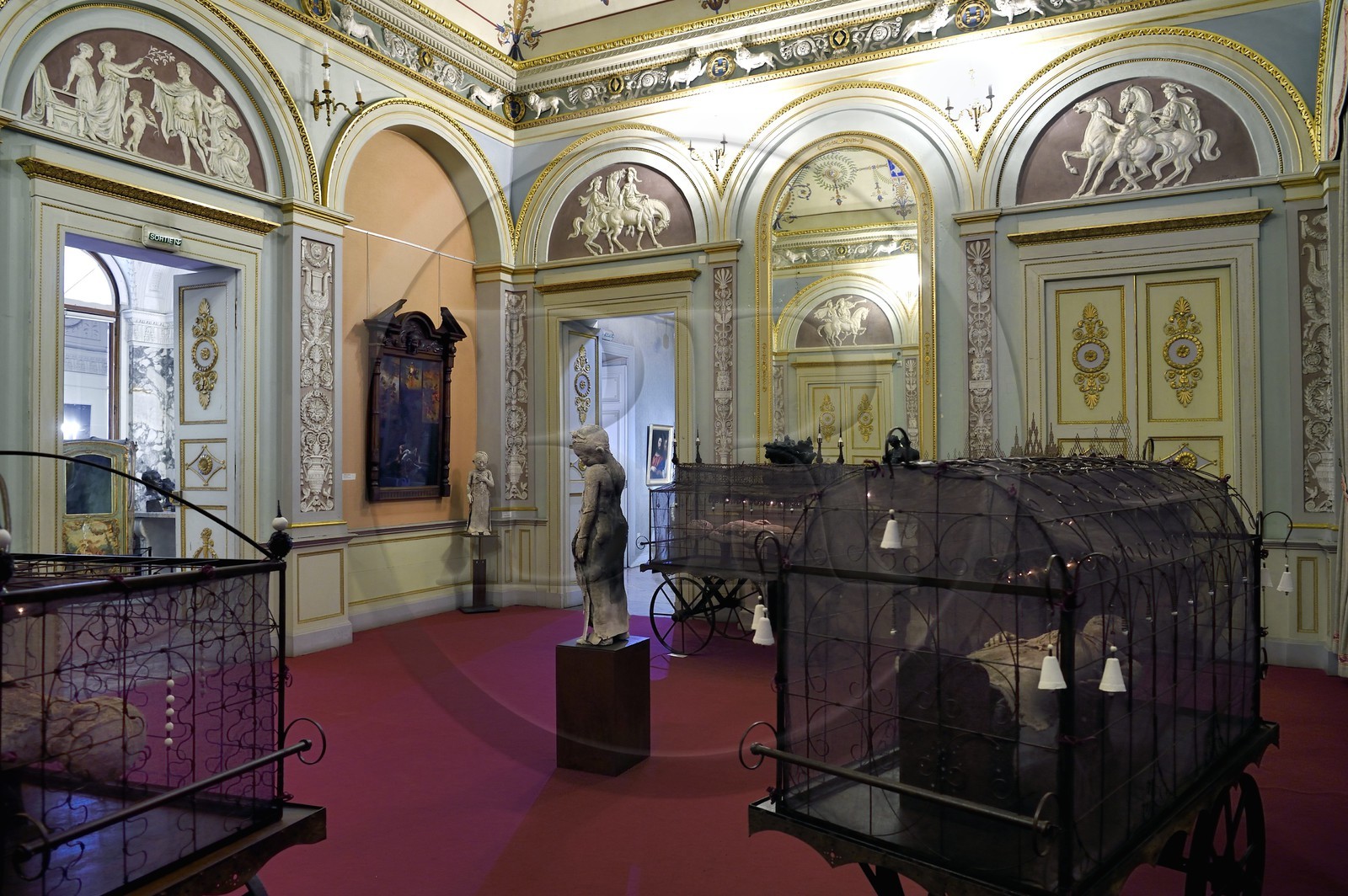 France, Alpes-Maritimes (06), Menton, Palais de Carnolès, musée des beaux-arts