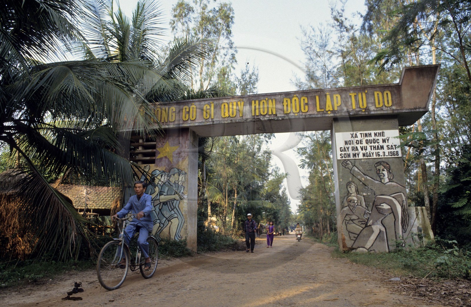 Vietnam, province of Quang Ngai, the memorial of the massacre of the villagers of My Lai committed 16 March 1968 by U.S. soldiers