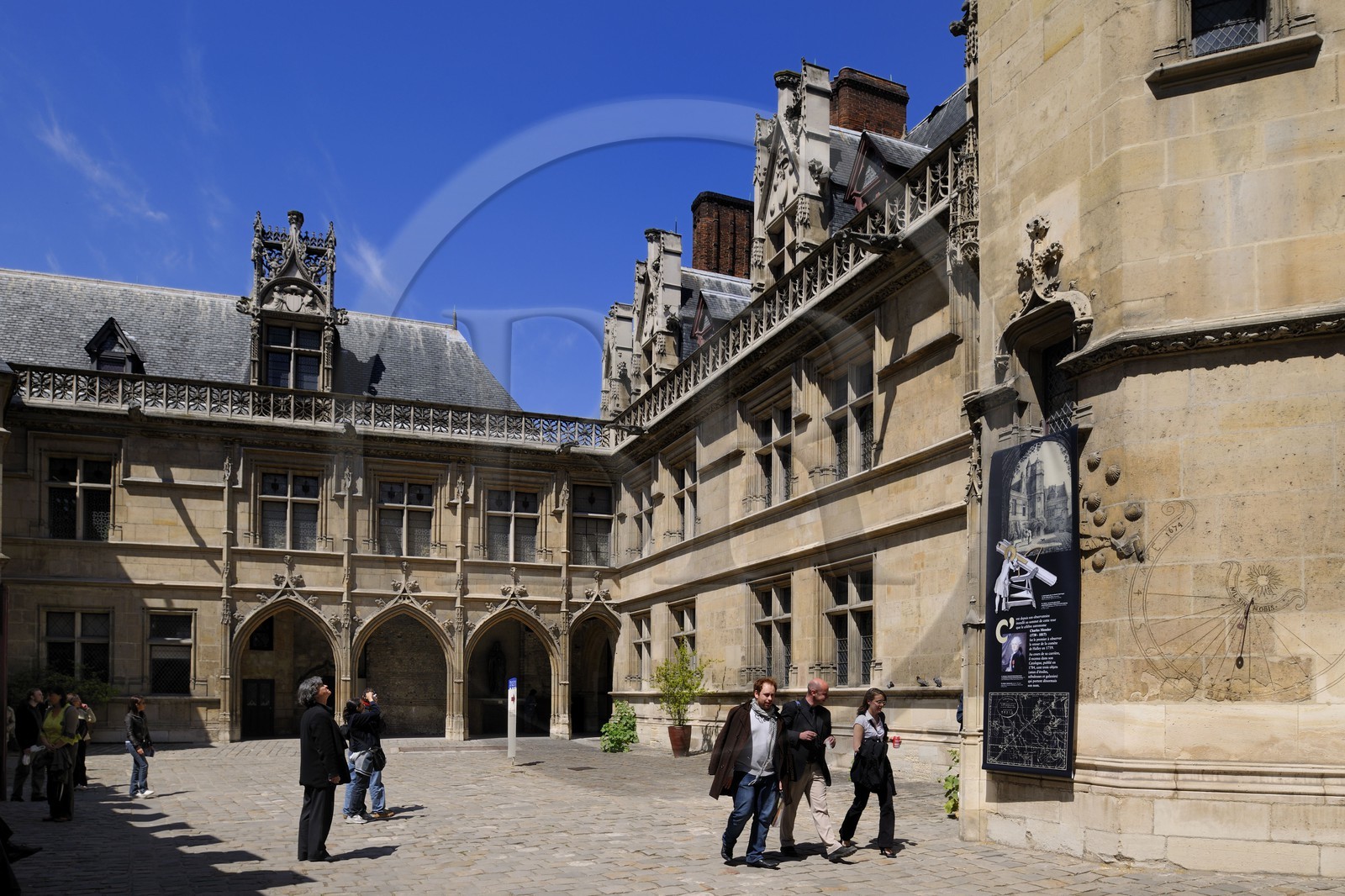 France, Paris, Musee du Moyen-Age (Middle Ages Museum), the former Hotel de Cluny