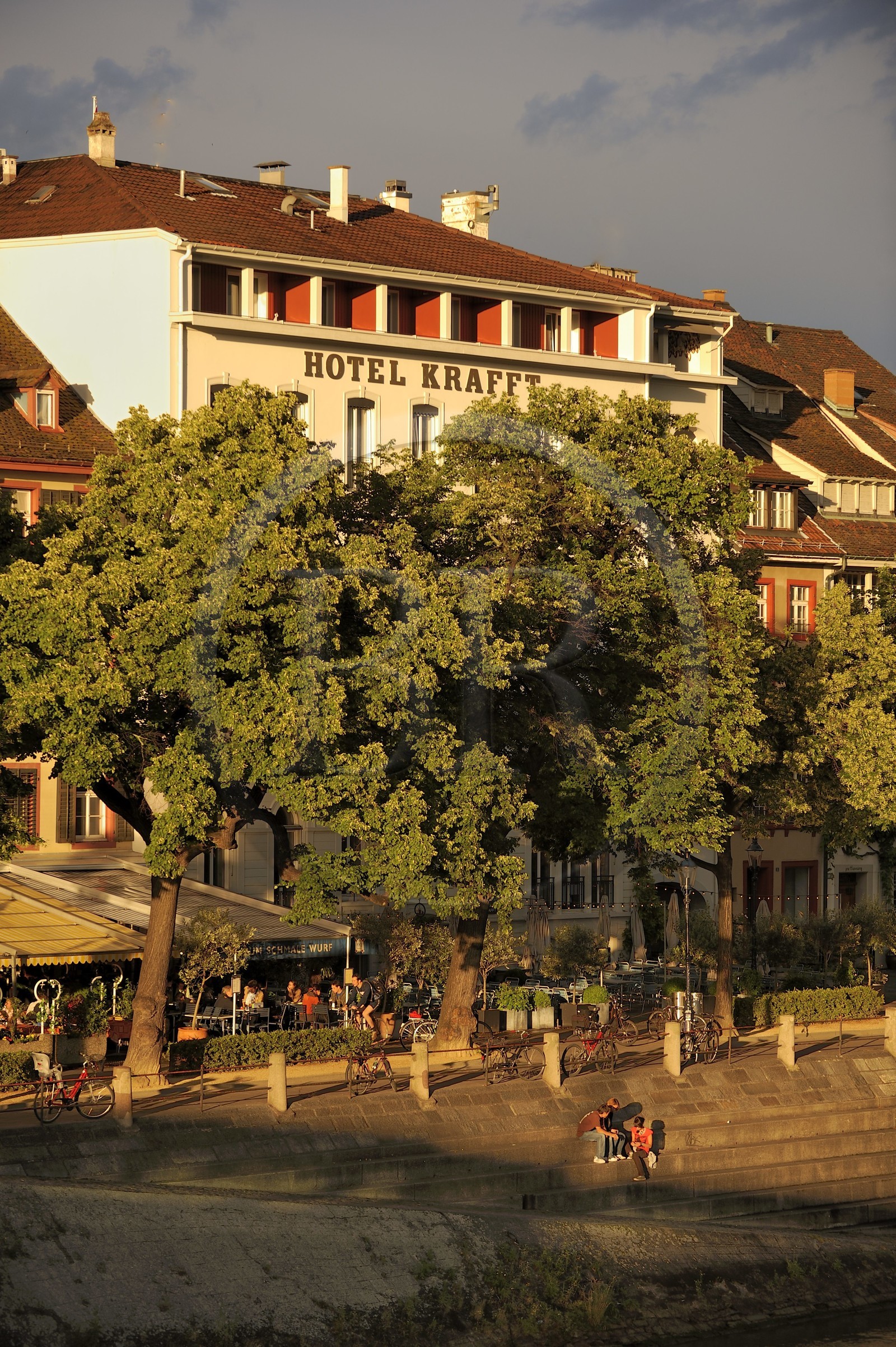 Suisse, Bâle, l'hôtel Krafft