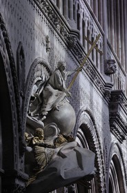 France, Calvados (14), Bayeux, la cathédrale Notre-Dame