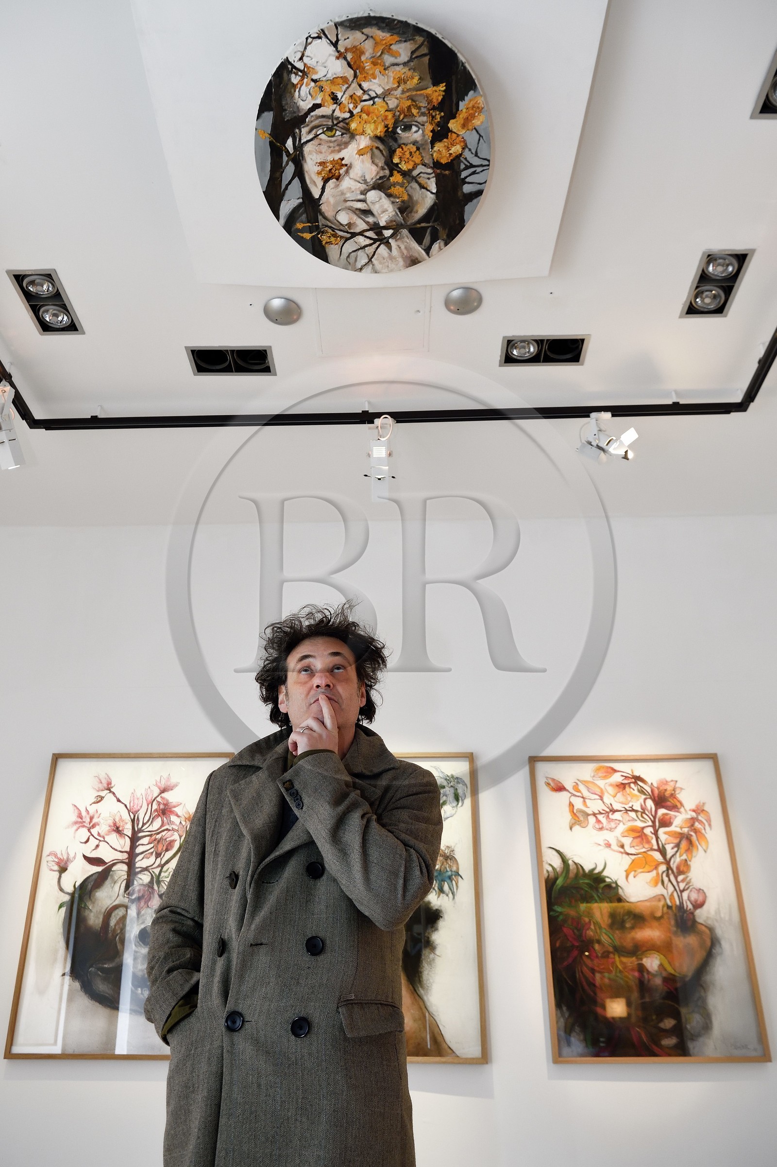 France, Paris (75), exposition Germination de l'artiste Fred Kleinberg à la galerie Loo & Lou Haut-Marais