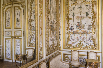 France, Oise, Chantilly, the castle of Chantilly, la Grande Singerie (the Great Monkey)