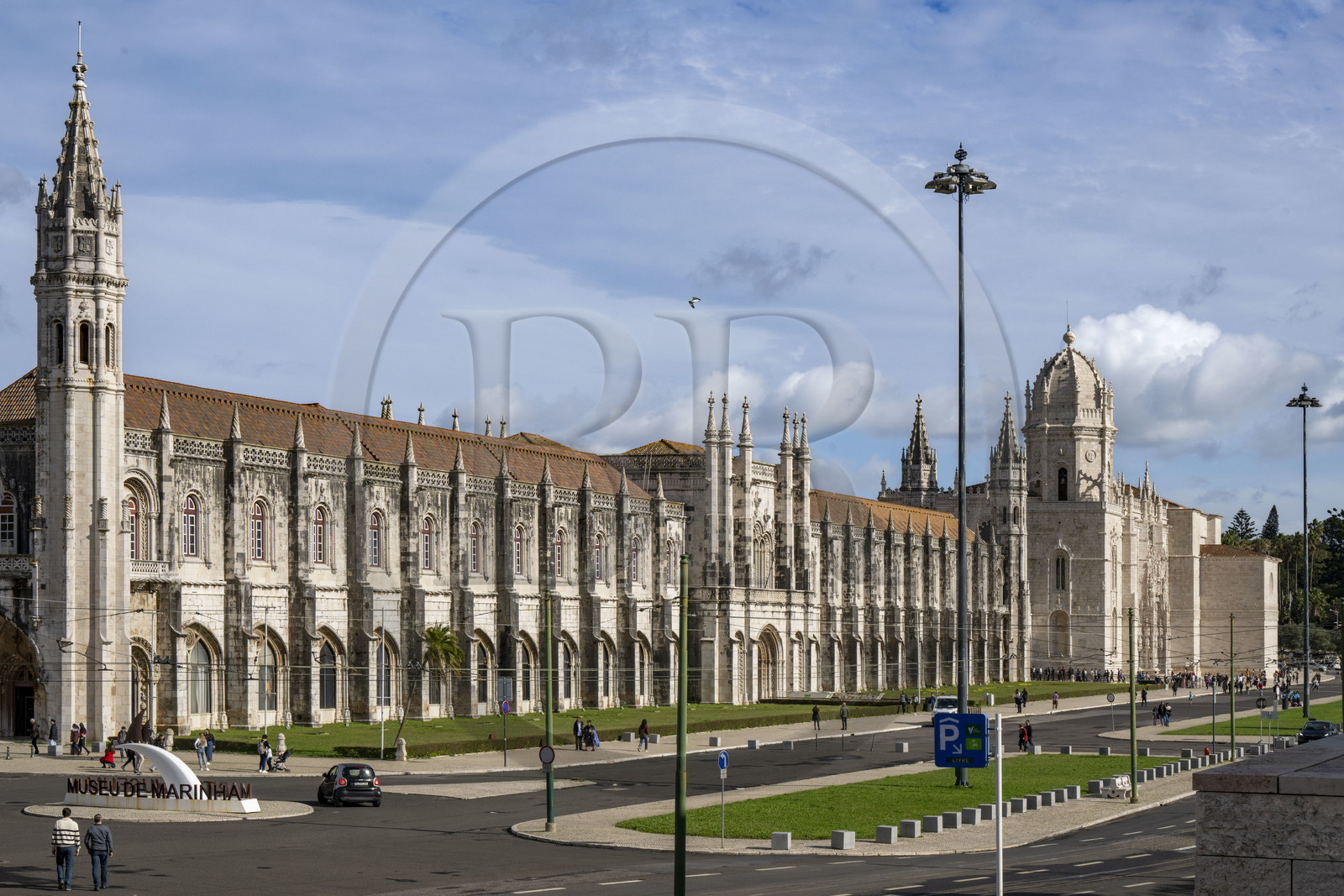 Portugal, Lisbonne, Bélem, Monastere des Hiéronymites (Mosteiro dos Jerónimos), classé Patrimoine Mondial de l'UNESCO, église Santa Maria