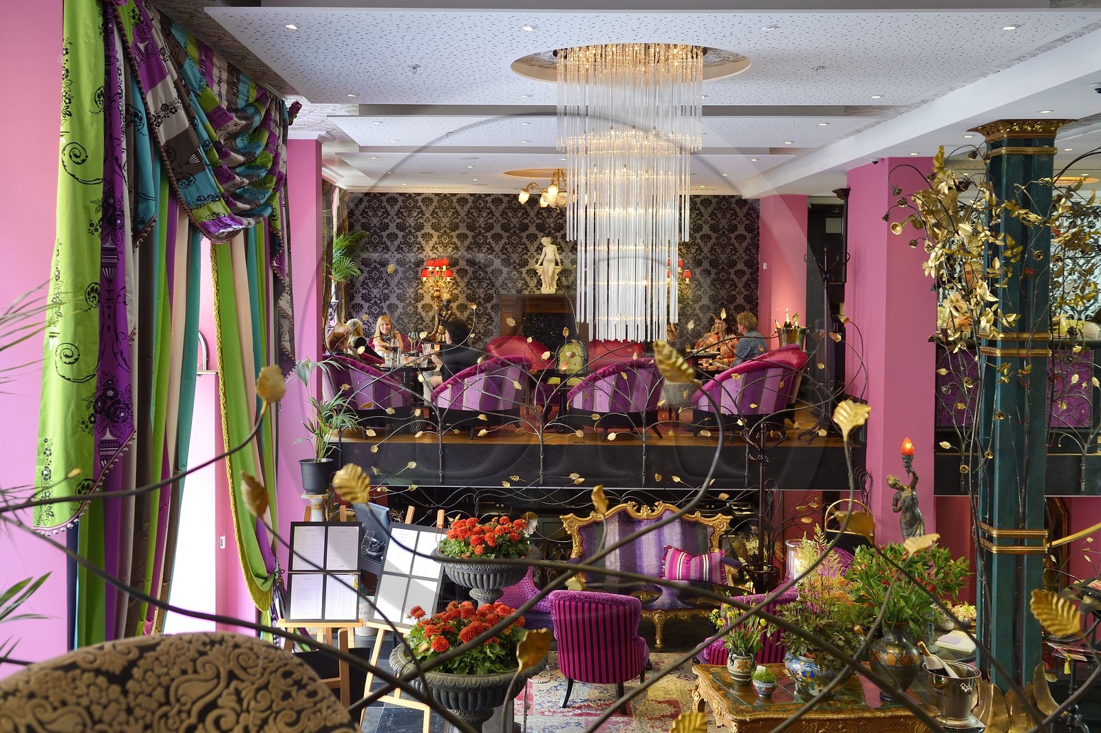 Suède, Västra Götaland, Göteborg (Gothenburg), Dorsia Hotel, le lobby