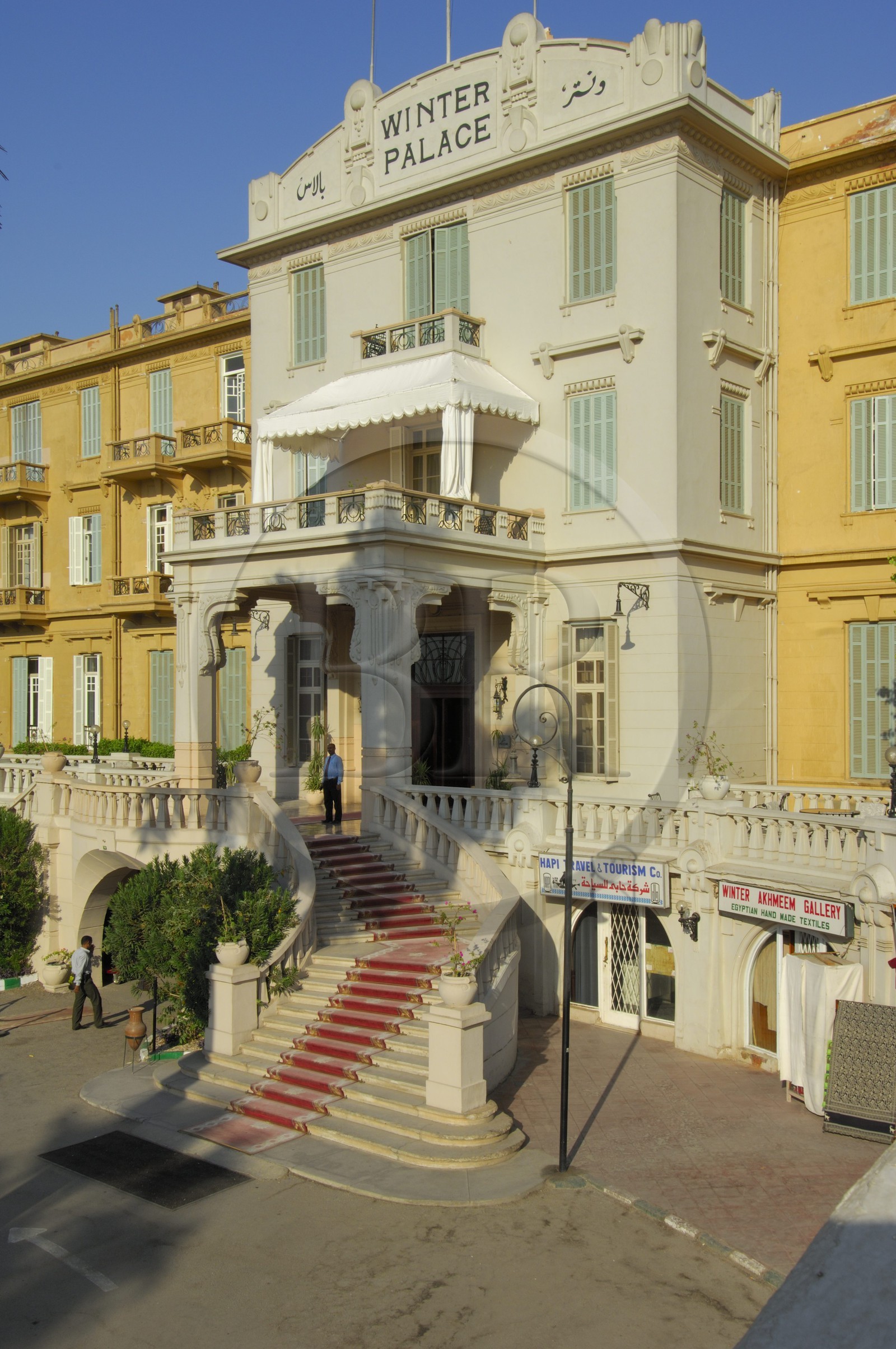 Egypte, Haute Egypte, vallée du Nil, Louxor, l'hotel Old Winter Palace