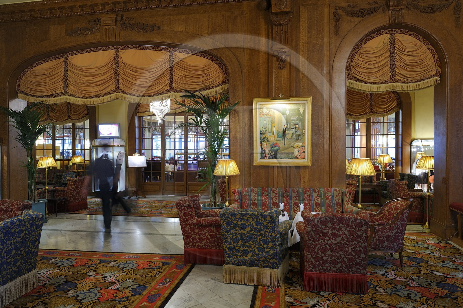 France, Calvados, Pays d'Auge, Deauville, Normandy Hotel (Barriere group)