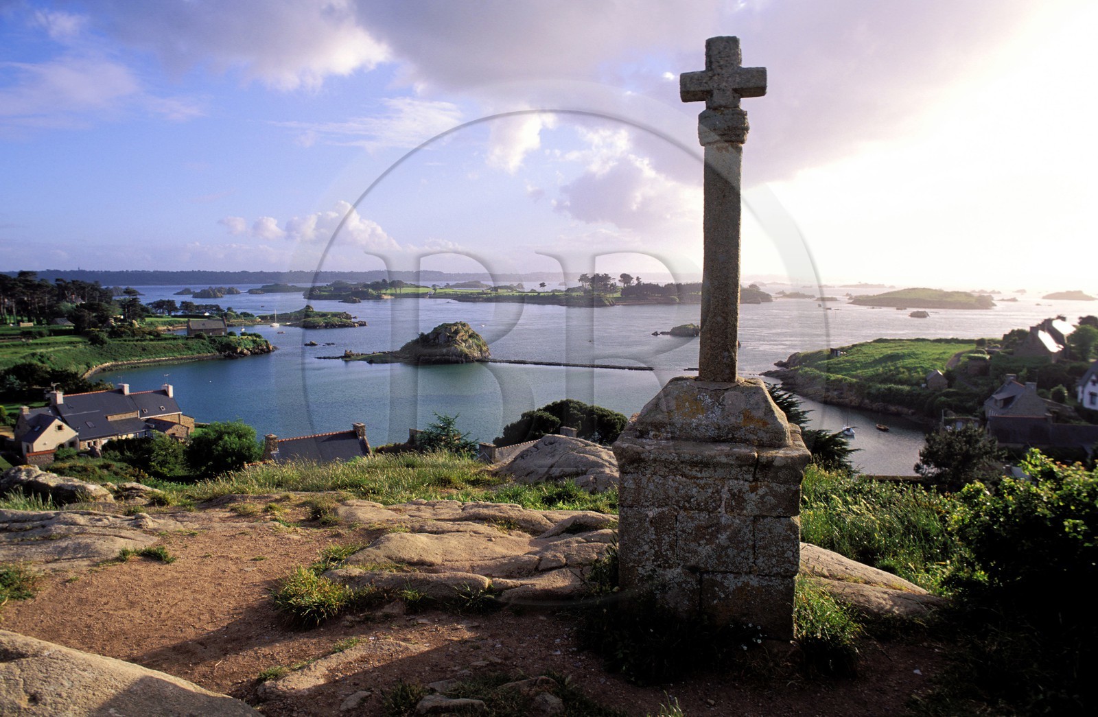 France, Côtes-d'Armor (22), Ile de Bréhat, la chapelle Saint-Michel