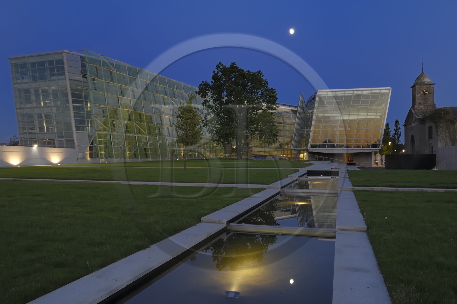 Irlande, Comté de Kildare, Naas, le Kildare County Council (architectes  Heneghan.Peng Architects)