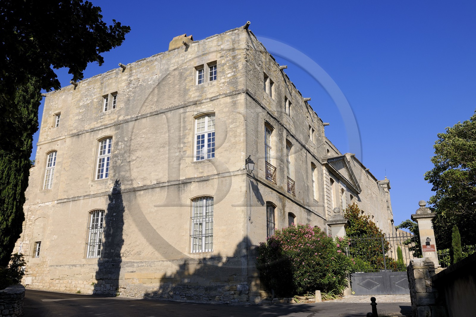 France, Gard (30), région du Pays d'Uzège, château de Saint-Maximin