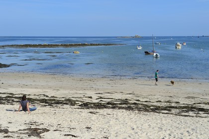 France, Finistère (29), plage de la Pointe de Penmarch