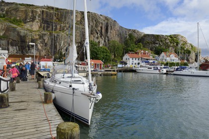 Sweden, Västra Götaland, Fjällbacka harbour