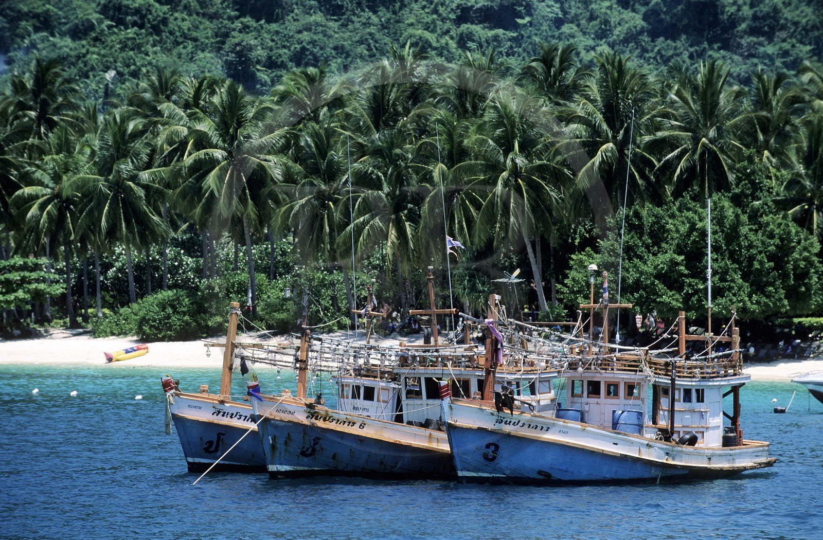 Thailand, Ko Pee Pee, Pee Pee Don island, Ton Sai Bay harbour