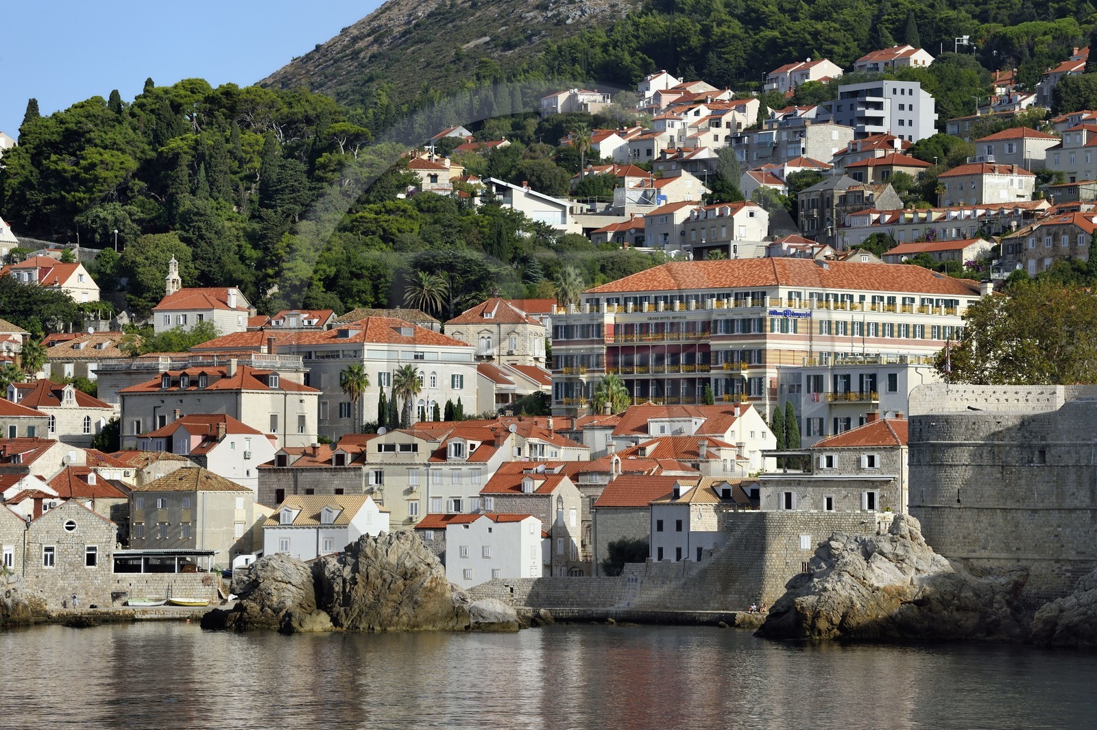 Croatia, Dalmatia, Dubrovnik, the Grand Hotel Imperial - Hilton Imperial
