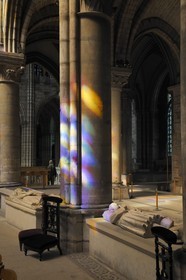 France, Seine-Saint-Denis (93), Saint-Denis, la basilique de Saint-Denis, gisant de Robert II d' Artois dit l'Enfant