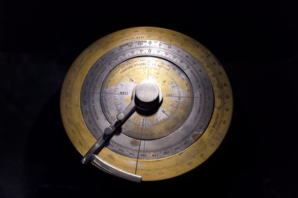 France, Var (83), Saint-Tropez, citadelle du XVIe siècle, musée d'Histoire maritime tropézienne, Rose des ouragans