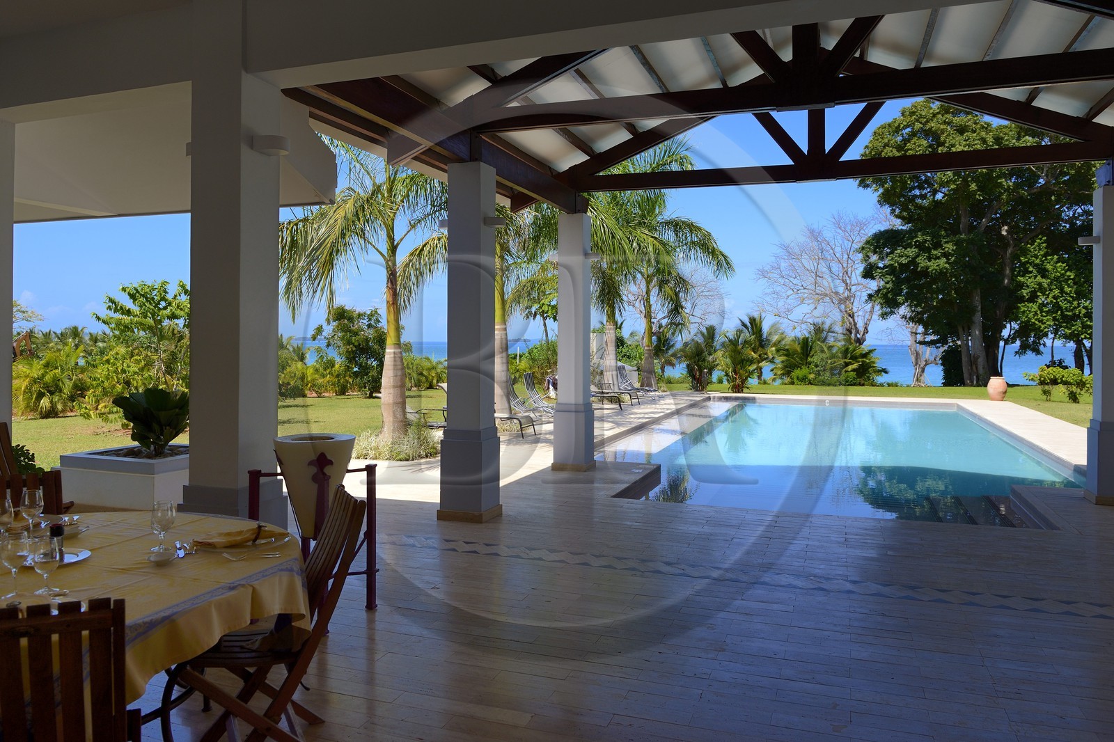 Panama, Pearl Islands, Isla Viveros, Las Perlas Residence luxury B&B villa