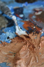 France, Val-de-Marne (94), Yvry-sur-Seine, Atelier de Fred Kleinberg, travail pour l'exposition Odyssée