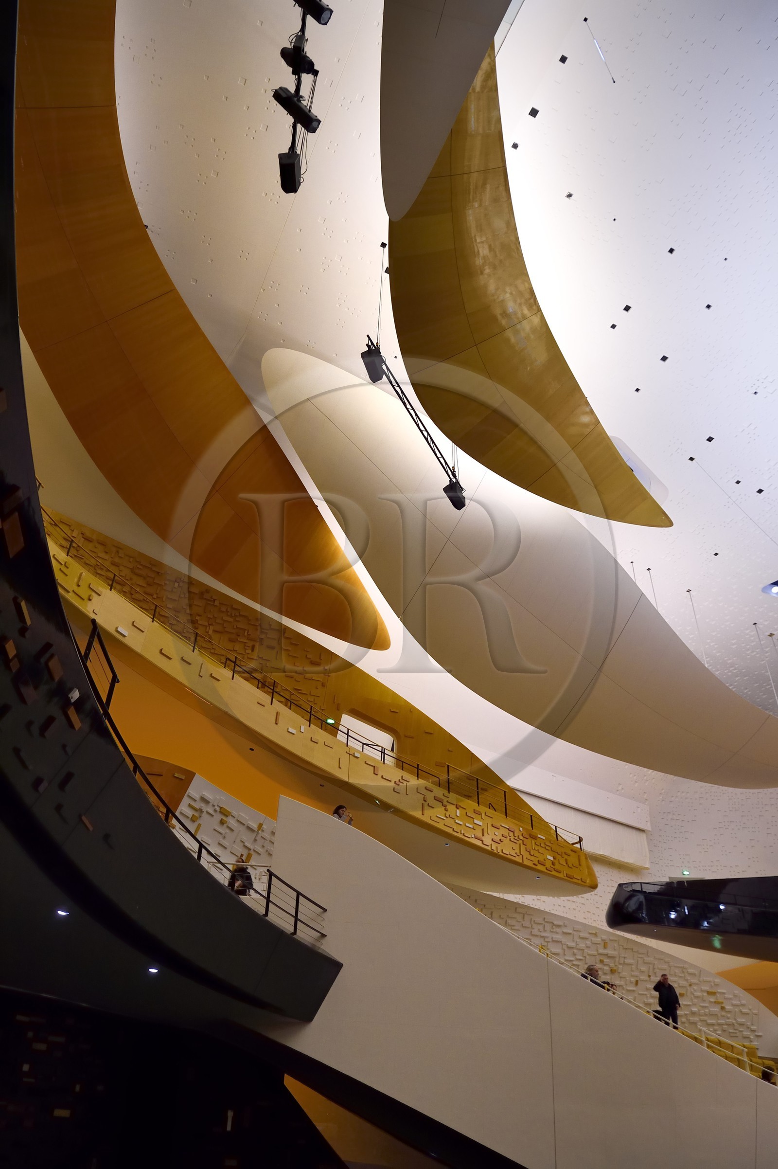 France, Paris, The Philarmonie de Paris by the architecte Jean Nouvel