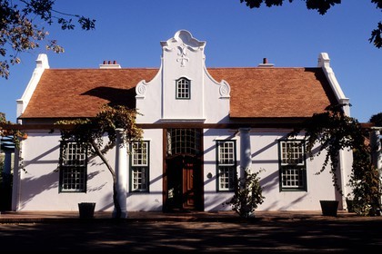 Afrique du Sud, péninsule du Cap, Le Cap, maison de style hollandais
