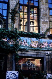 Belgique, Flandre, Anvers (Antwerpen), maison de la vieille ville