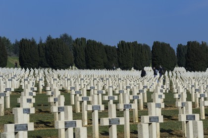 France, Meuse, Douaumont, battle of Verdun, ossuary of Douaumont, national necropolis