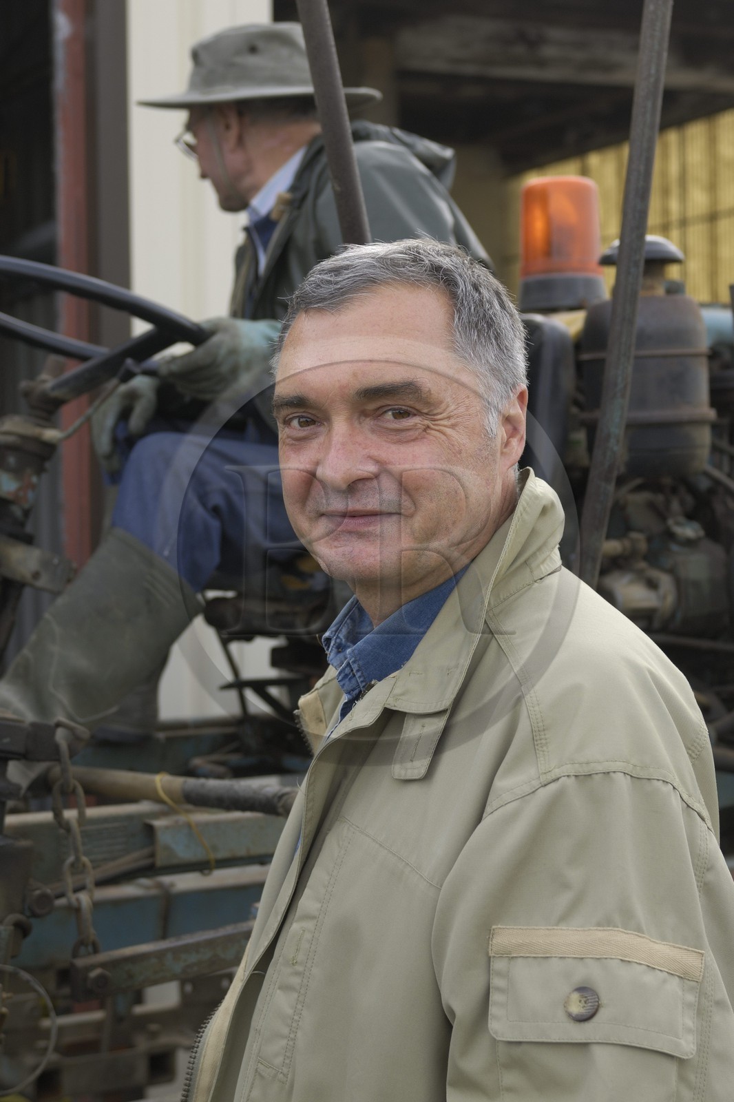 France, Charente-Maritime (17), Ile d'Oleron, le directeur de la cave coopérative de Saint-Pierre d'Oléron Monsieur Delage