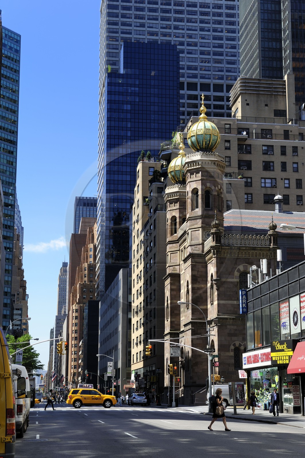 Etats-Unis, New York, Manhattan, Midtown, Central Synagogue sur Lexington Avenue