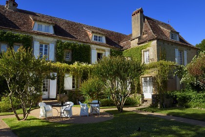 France, Dordogne (24), Périgord Noir, Trémolat, Relais et chateau Le Vieux Logis