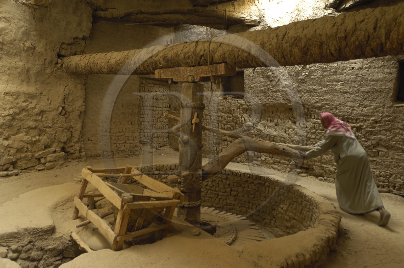 Egypte, Haute Egypte, désert libyque, oasis de Dakhla, vieux village de Al-Qasr