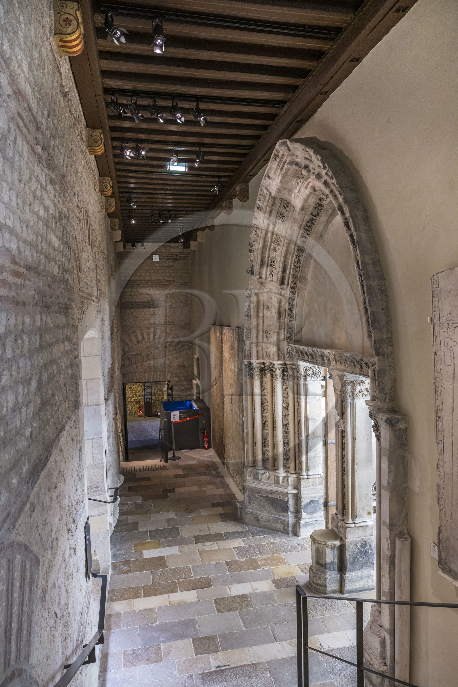 France, Paris, Musée de Cluny - Musée national du Moyen-Age (Middle Ages Museum in the former Hotel de Cluny)