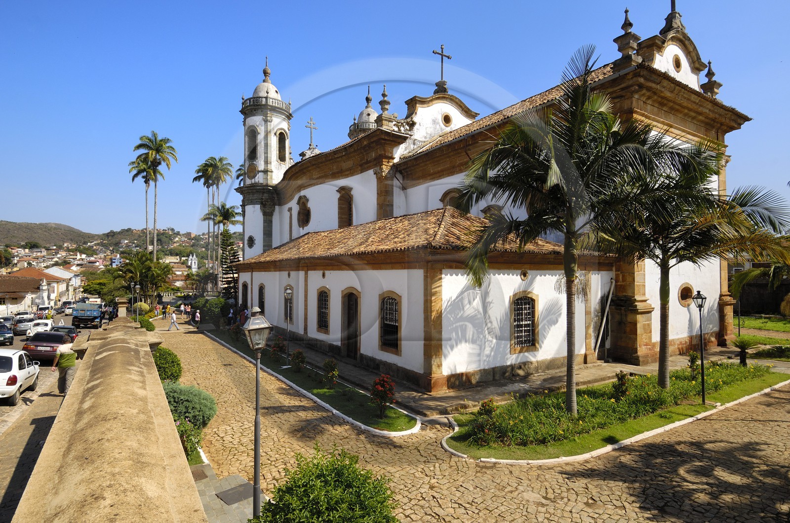 Brazil, Minas Gerais state, Sao Joao del Rei, igreja Sao Francisco de Assis, Saint Francis of Assisi church (Gold Route, Estrada Real)