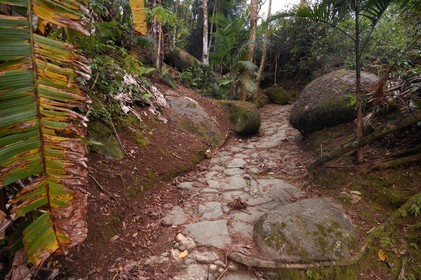 Brazil, Rio de Janeiro State, Paraty, former Gold Trail (Estrada Real)