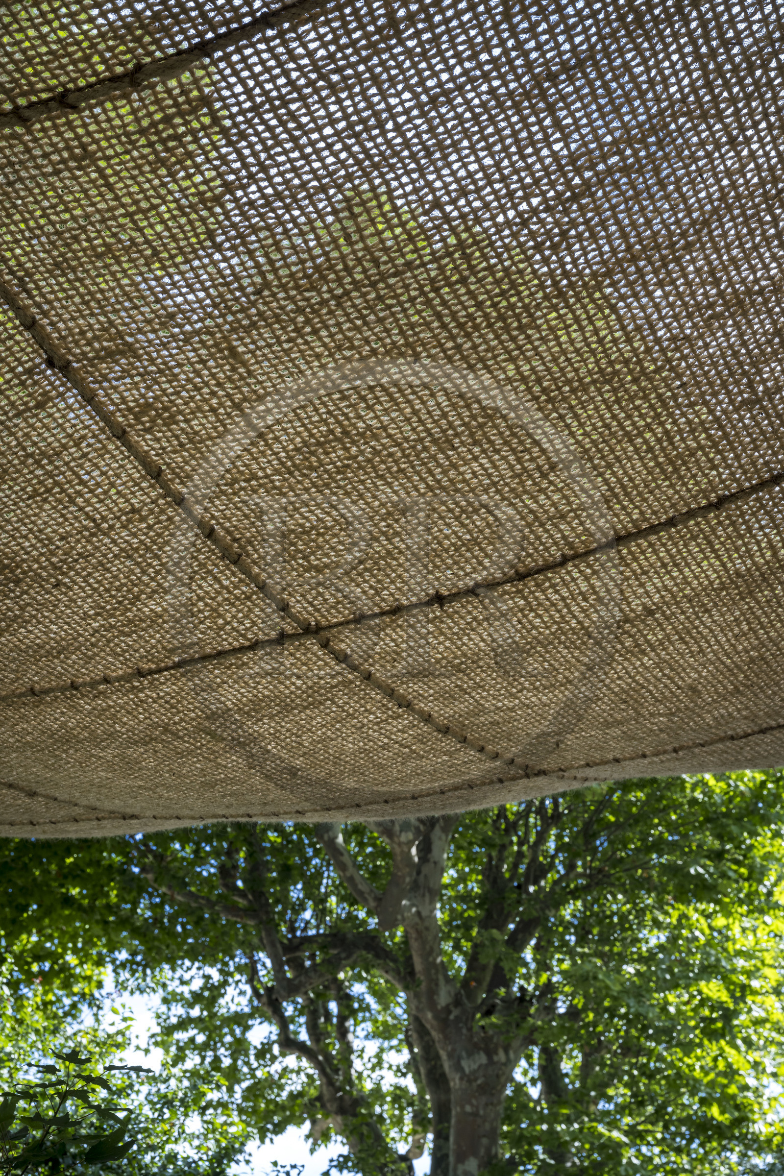 France, Drome, Drome provencale, Nyons, La Scourtinerie, the last scourtin factory in Provence, Shade houses are one of their great specialties