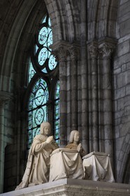 France, Seine-Saint-Denis (93), Saint-Denis, la basilique de Saint-Denis, le mausolée de Louis XII et Anne de Bretagne