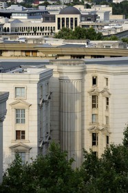France, Hérault (34), Montpellier, quartier Antigone de l'architecte Ricardo Bofill