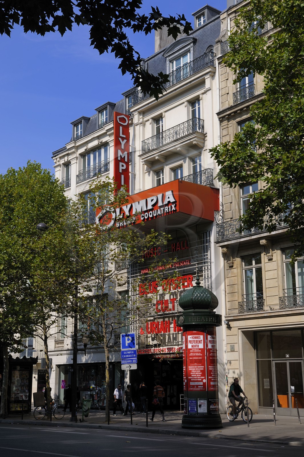 France, Paris (75), la salle de spectacles l'Olympia boulevard des Capucines