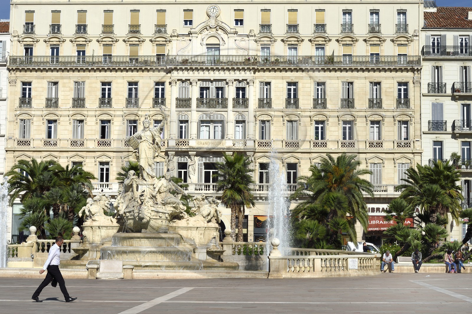 France, Var (83), Toulon, place de la Liberté