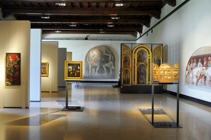 Italy, Lombardy, Milan, Castello Sforzesco (Sforza Castle), the Pinacotheca
