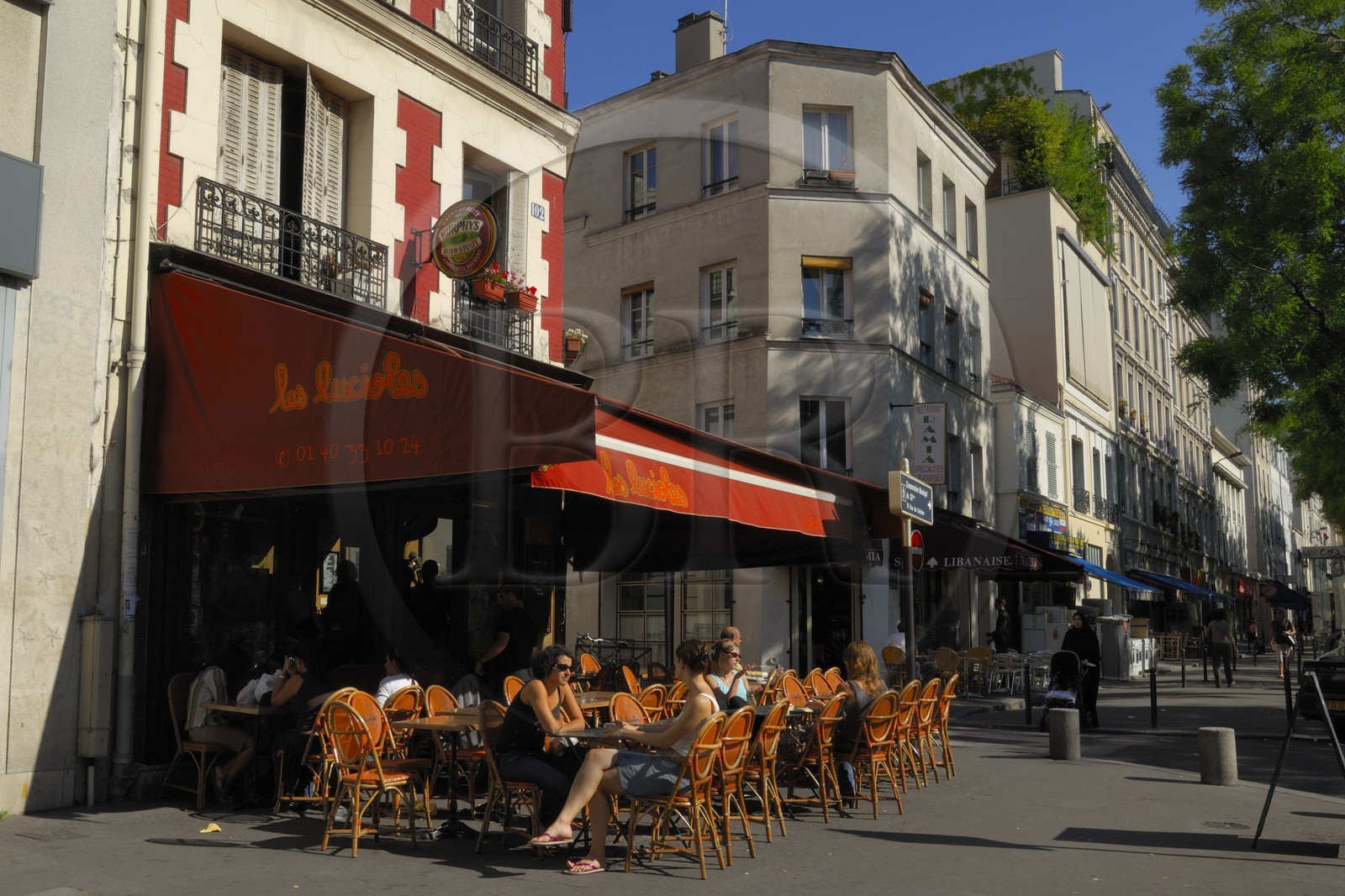 France, Paris (75), boulevard de Belleville