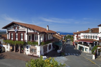 France, Pyrenees Atlantiques, Basque Country coast, Bidart, the City Hall