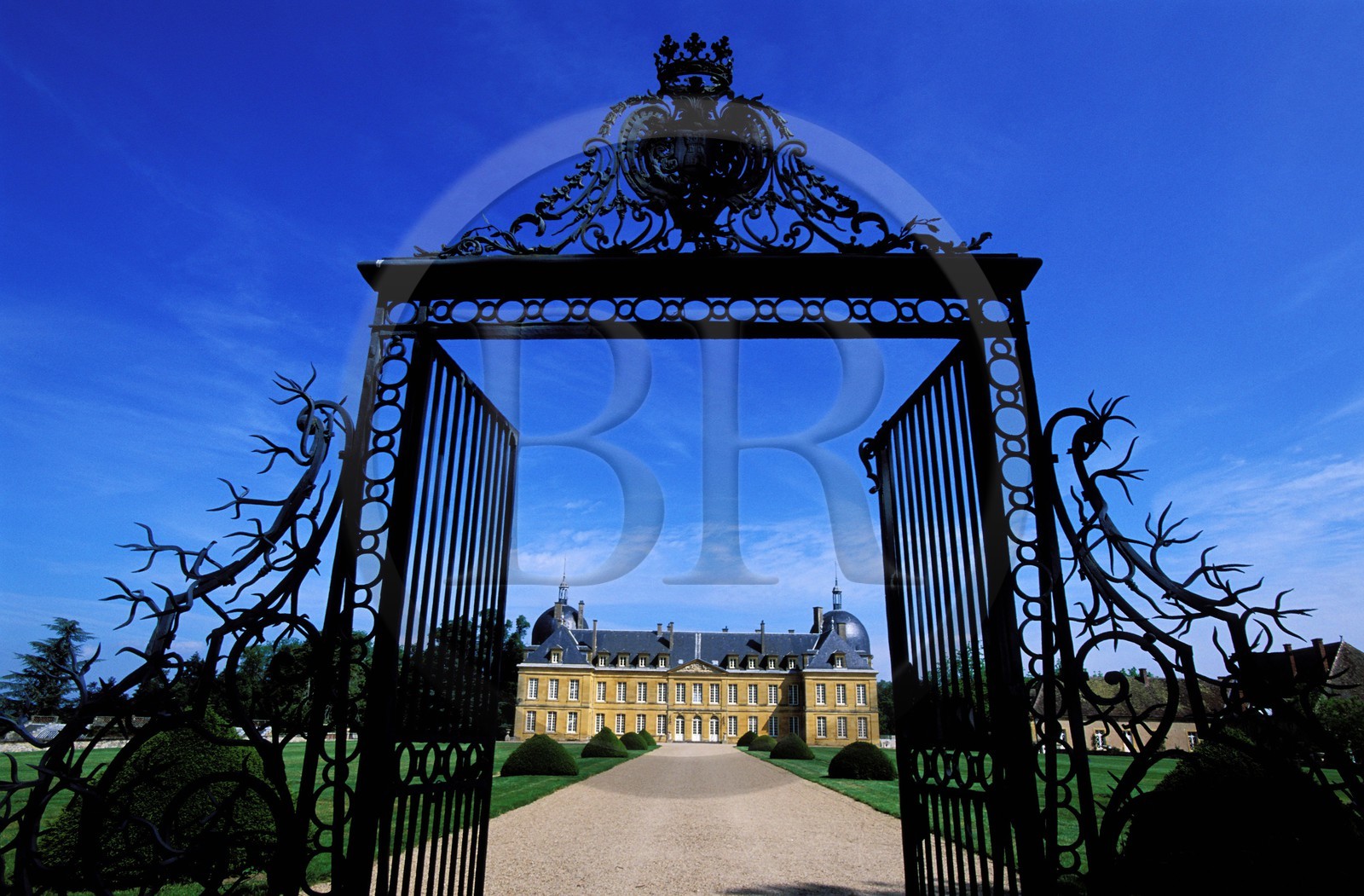 France, Saône-et-Loire (71), château de Digoine (XVIII ème siècle)