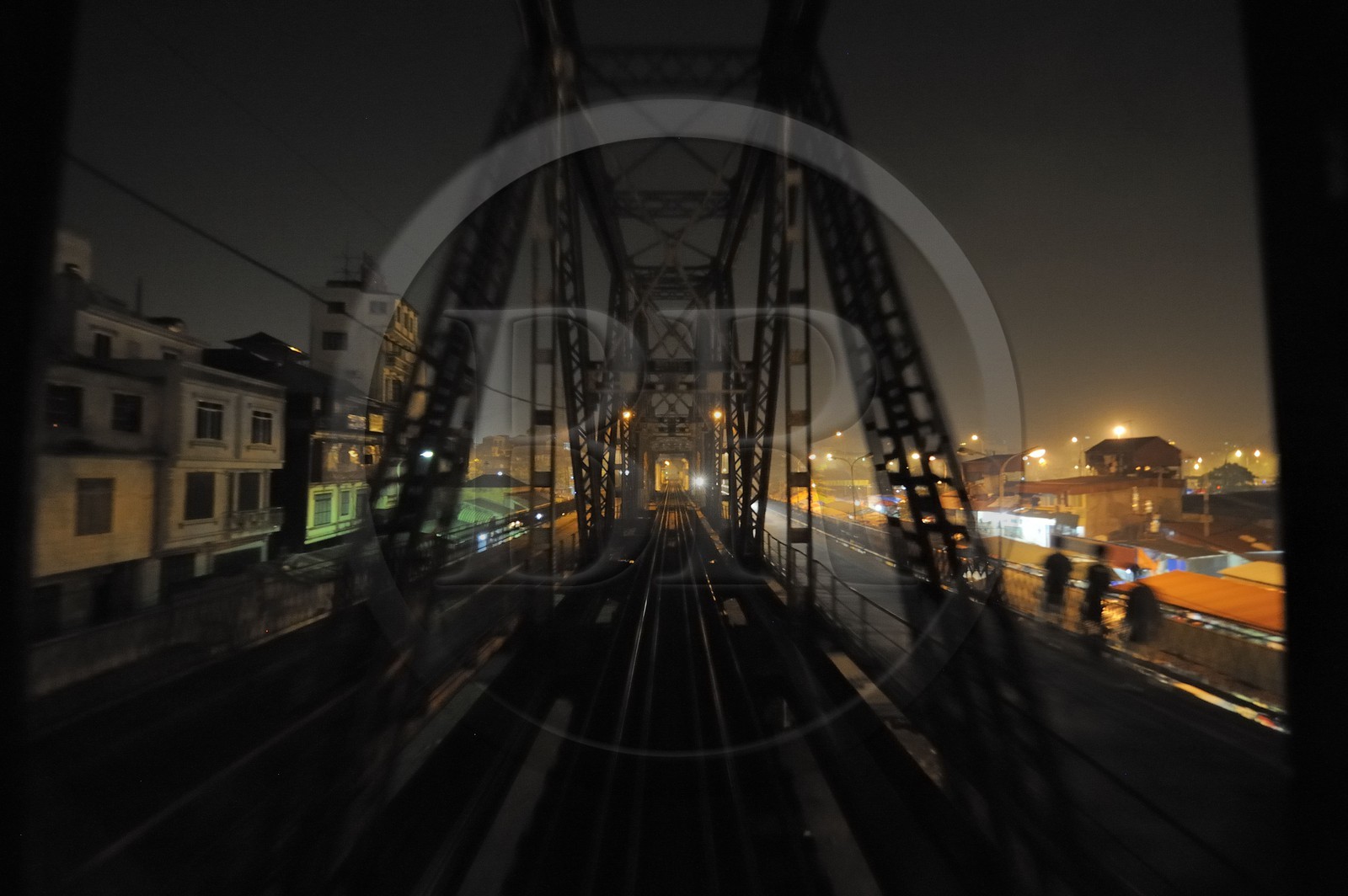 Vietnam, Hanoï, Pont Long Bien anciennement pont Paul Doumer