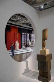 France, Paris (75), quartier des Halles, le Centre Pompidou aussi apellé Beaubourg, Musée National d'Art Moderne (MNAM), exposition retrospective Brancusi