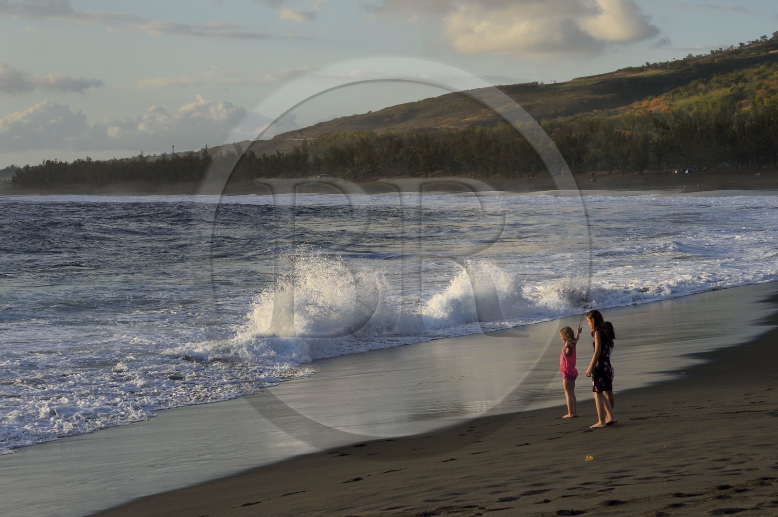 France, Ile de la Reunion, L'Etang Salé les Bains, la plage
