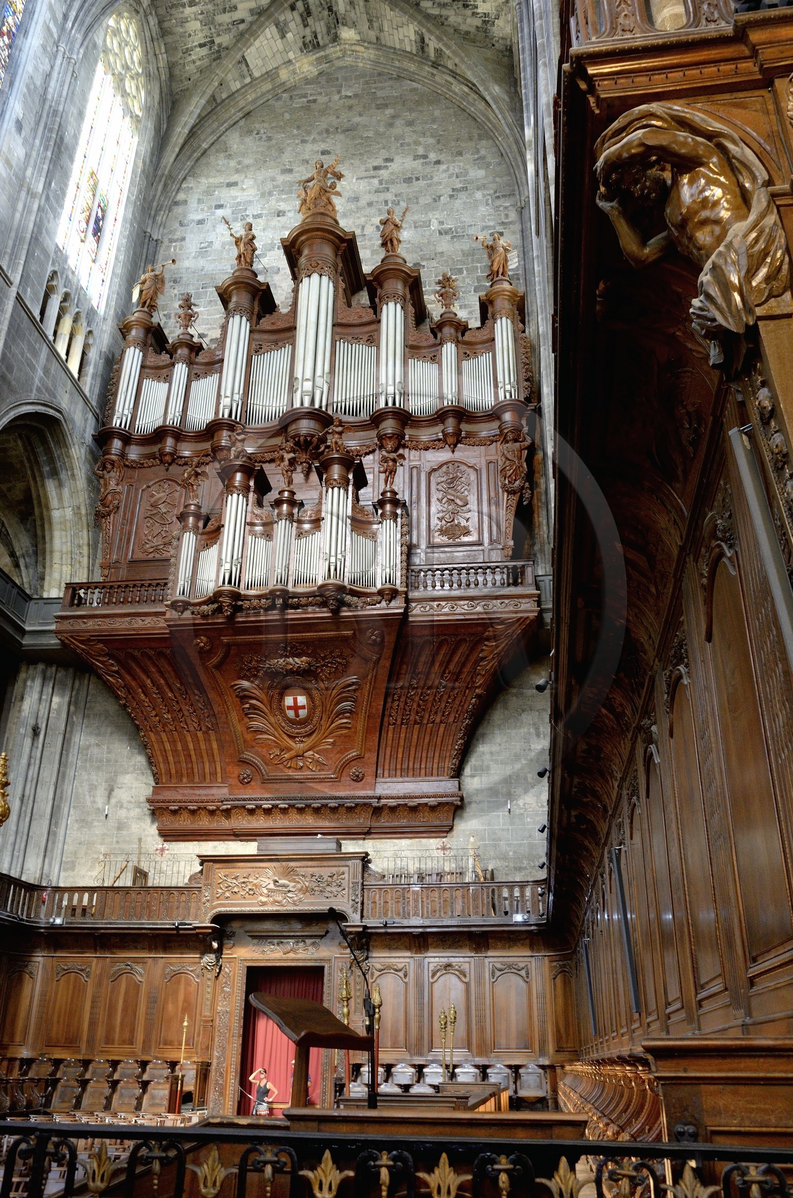 France, Aude (11), Narbonne, cathédrale Saint-Just-et-Saint-Pasteur