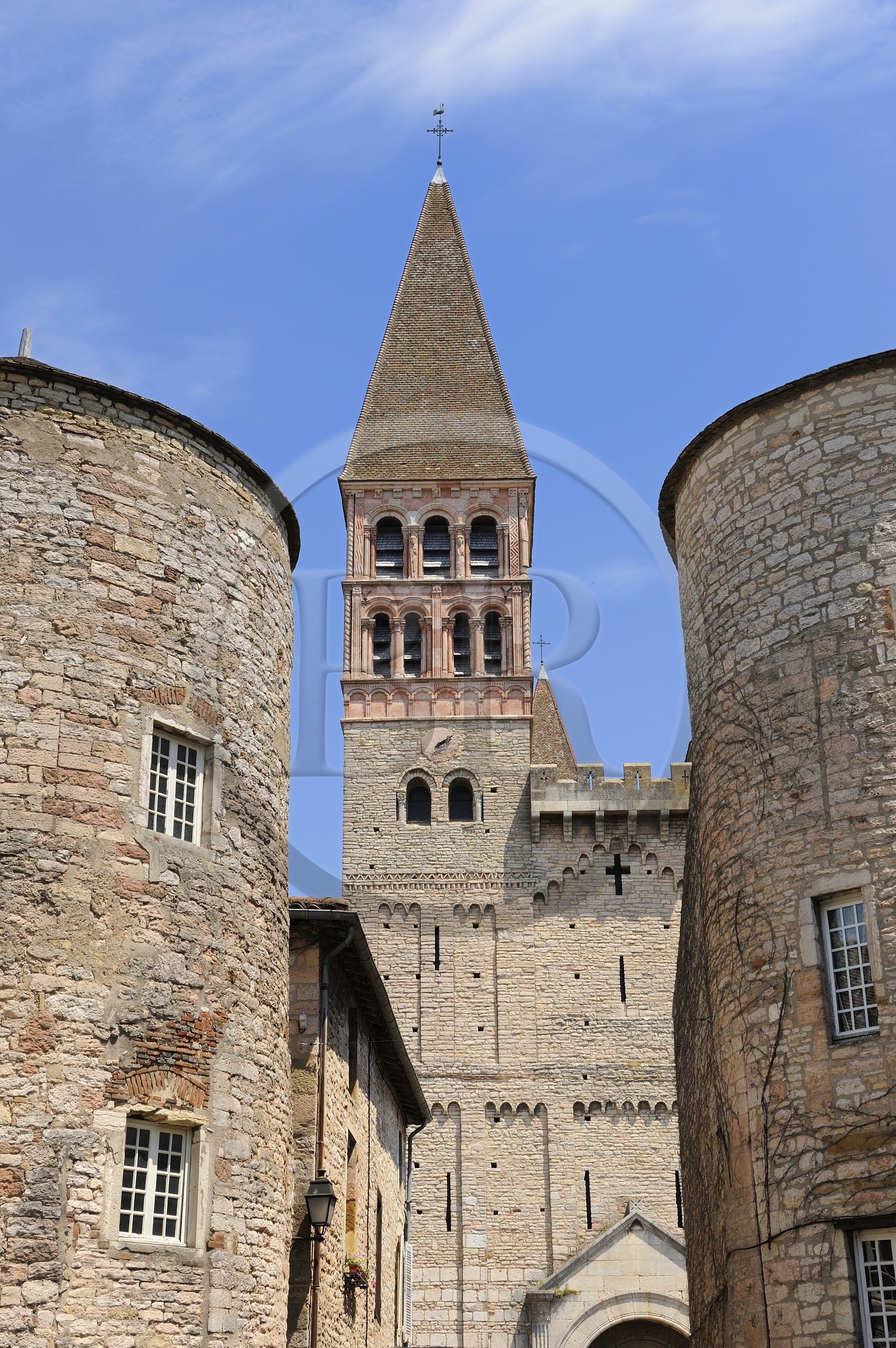 France, Saône et Loire (71), abbaye de Tournus