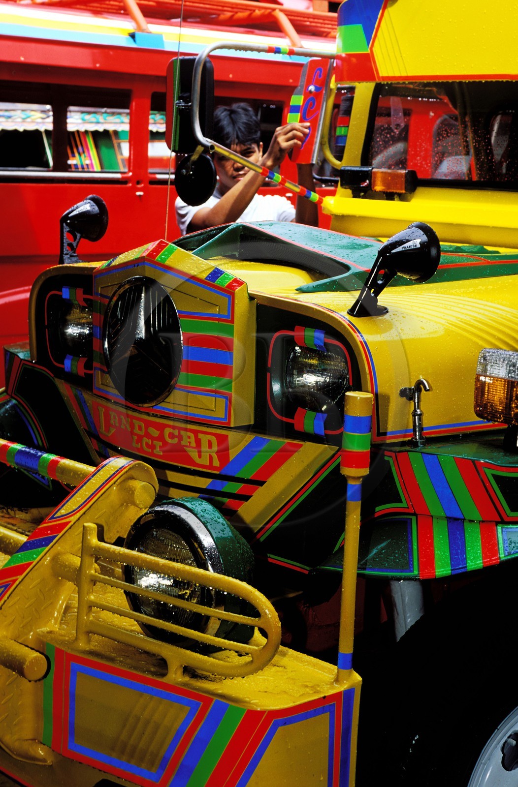 Philippines (Filipino), Mindanao island, Davao city, factory of Jeepney